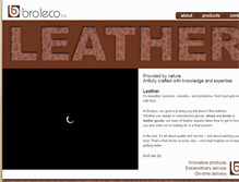 Tablet Screenshot of broleco.com